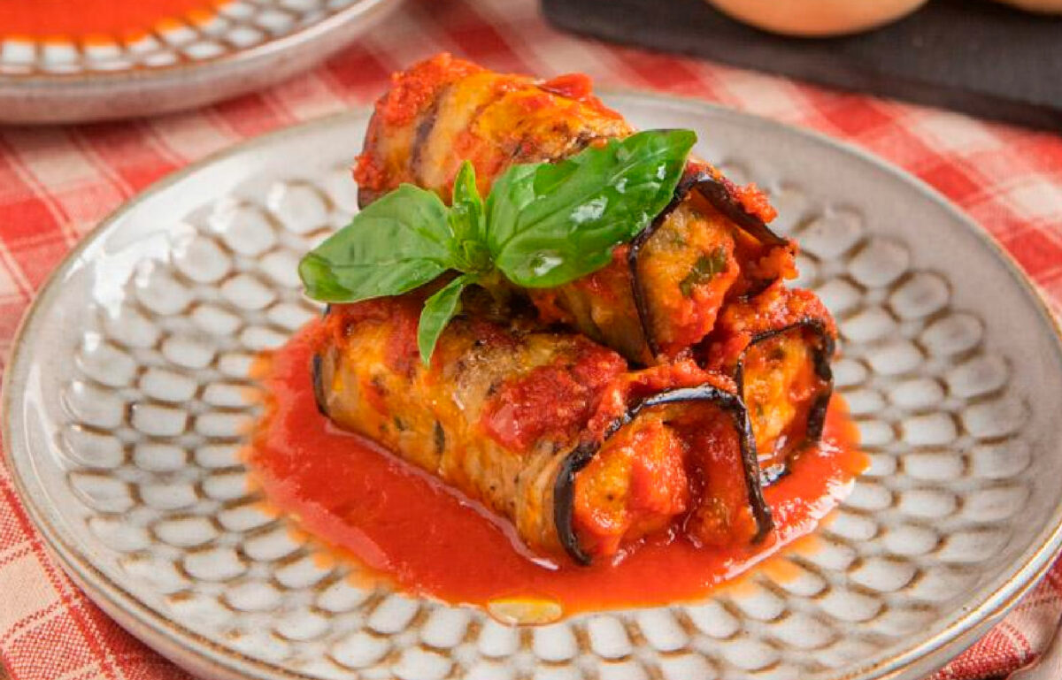 Involtini di melanzane alla pugliese